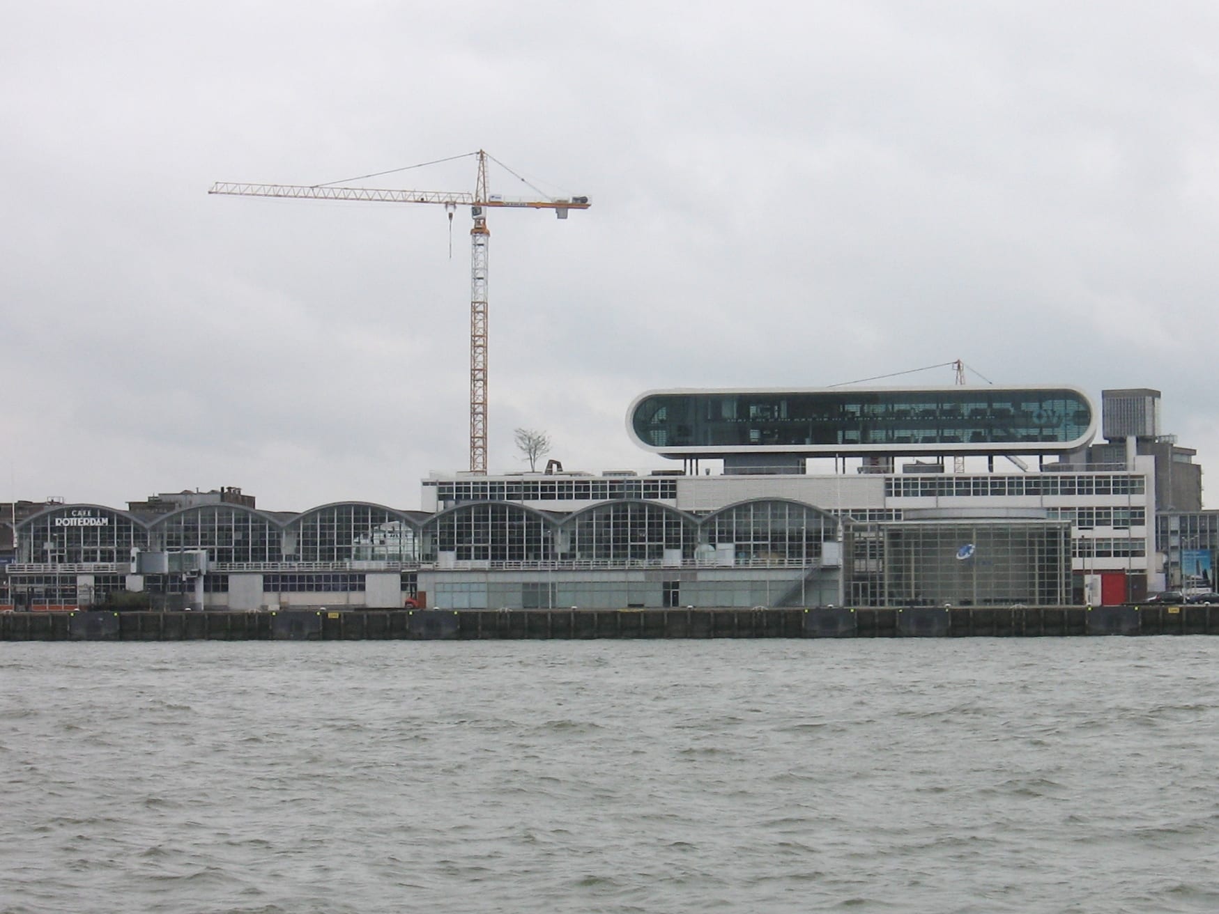 Cruise Terminal Rotterdam at Wilhelminakade on Wilhelminapier